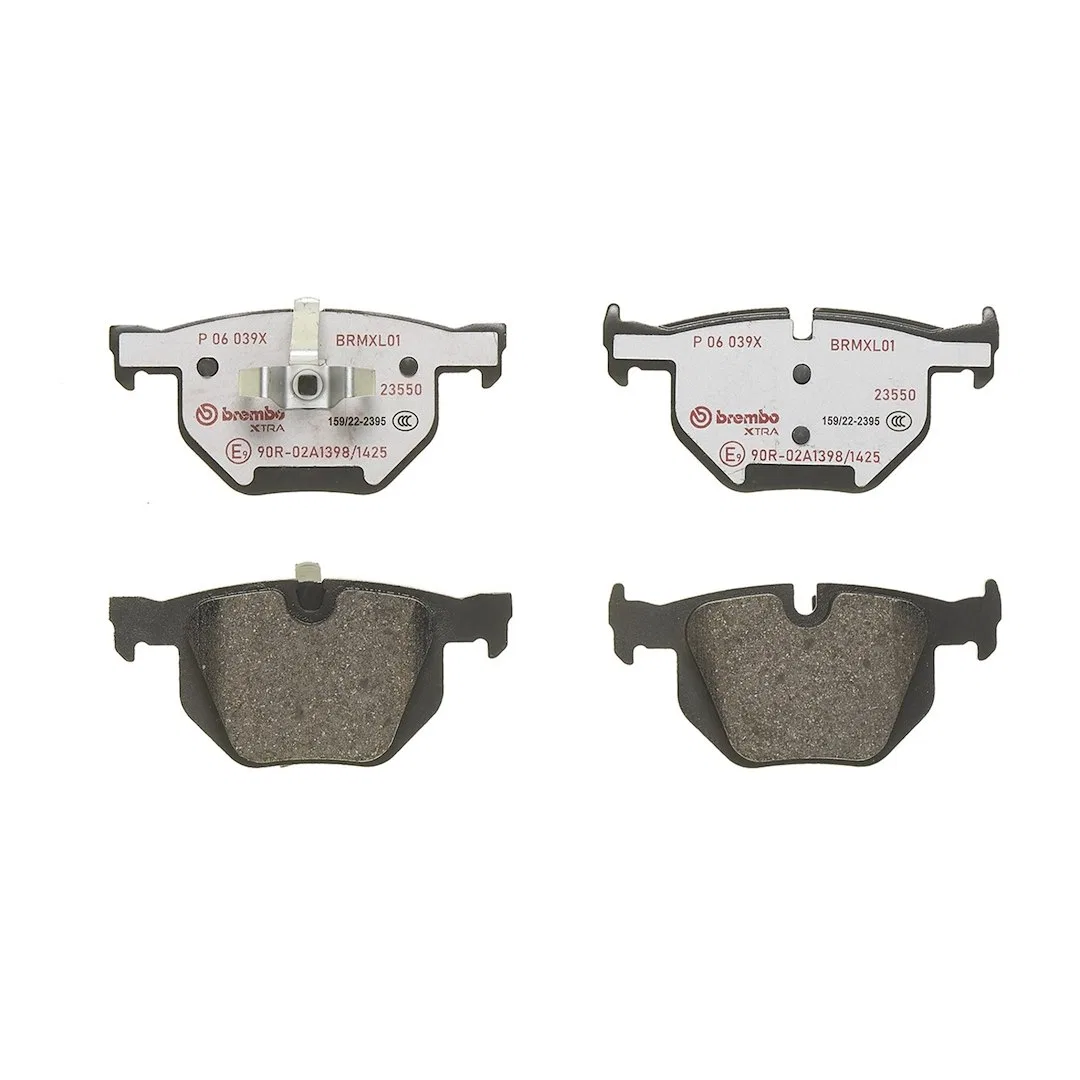 P06039X – BREMBO Brake Pad, FMSI Number D1170-7427 Low-Metallic Set Of 4